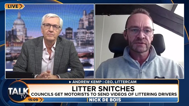 Litter Snitchers Embrace Dashcams